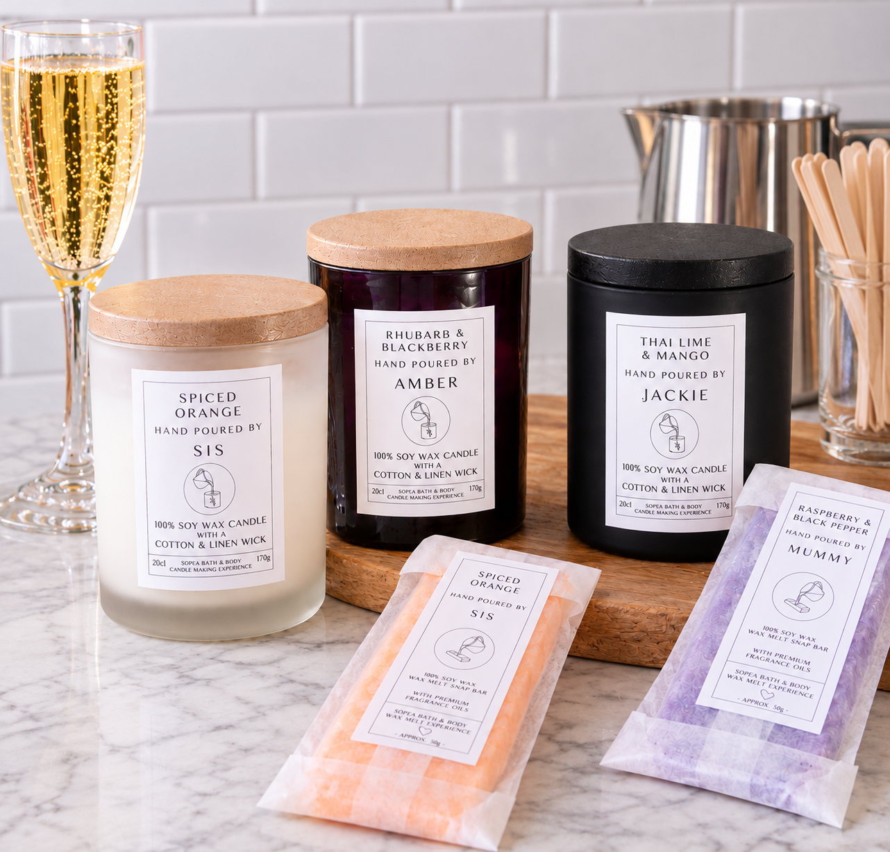 Artisan Candle & Wax Melt Making Experience | SoPea HQ | 25th & 29th November