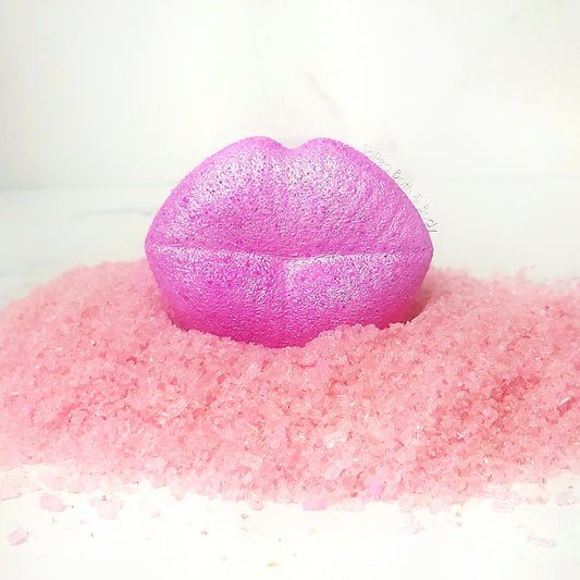Kiss Me | Cheeky Cherry Scented | Bath Bomb & Salts