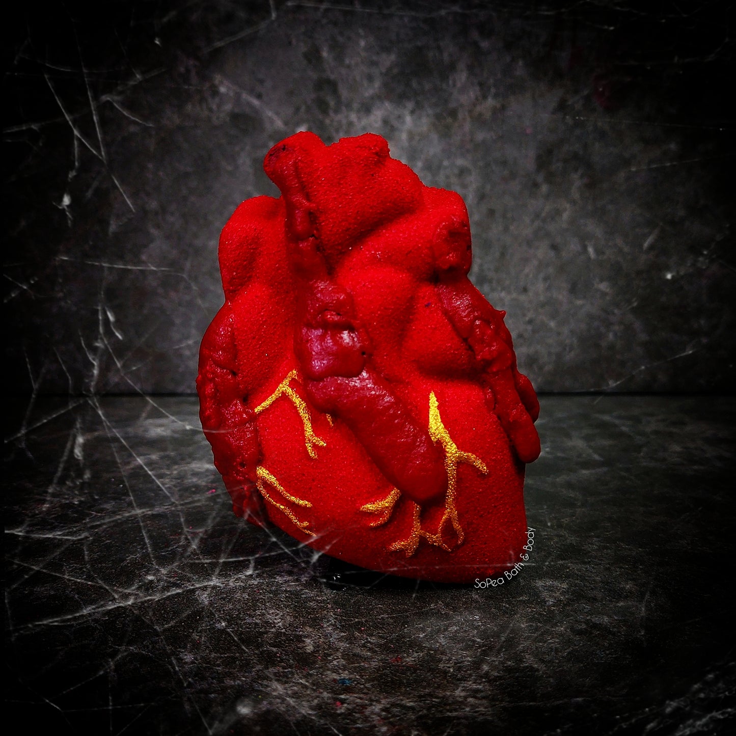 PRE ORDER. Bloody Heart Ache | Dark Cherry Fragrance | Bath Bomb