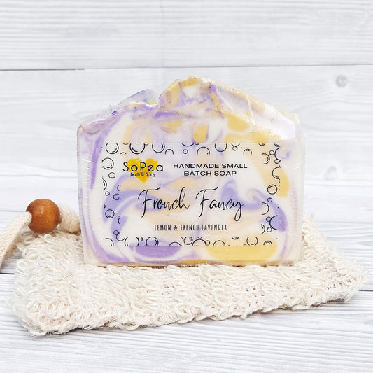 French Fancy | Lavender & Lemon | Handmade Artisan Bar Soap