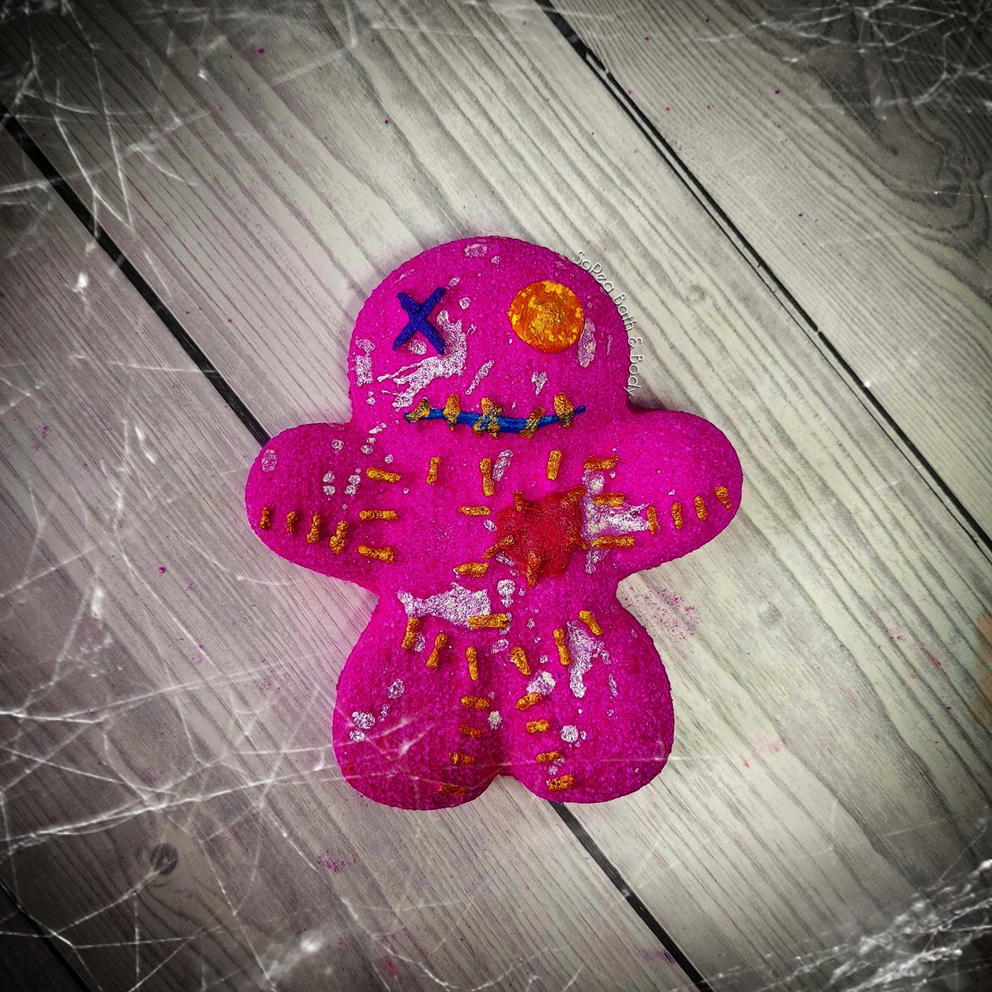 PRE ORDER | Voodoo Doll | Fizzy Cherry Sweets Scented | Bath Bomb