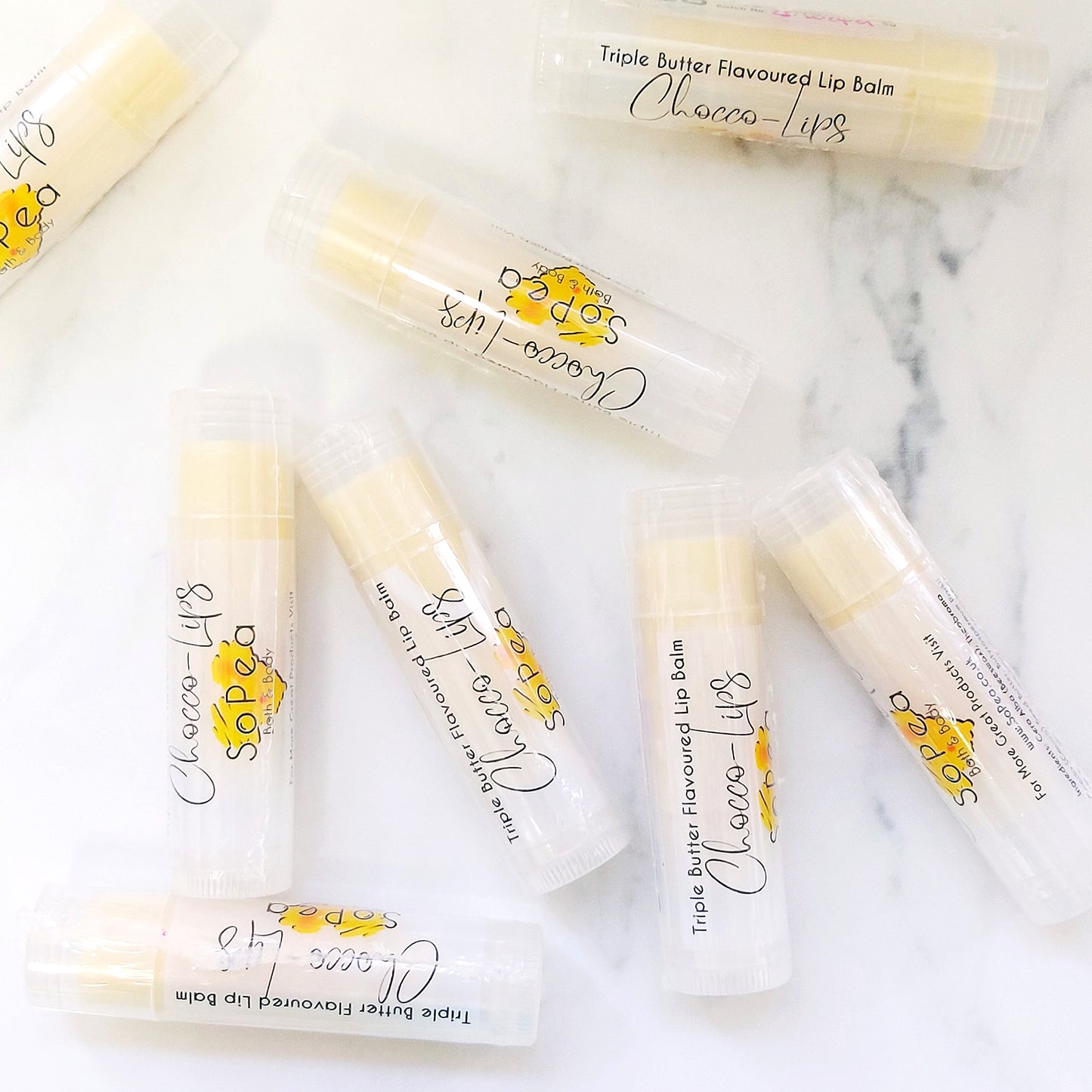 Flavoured lip balms