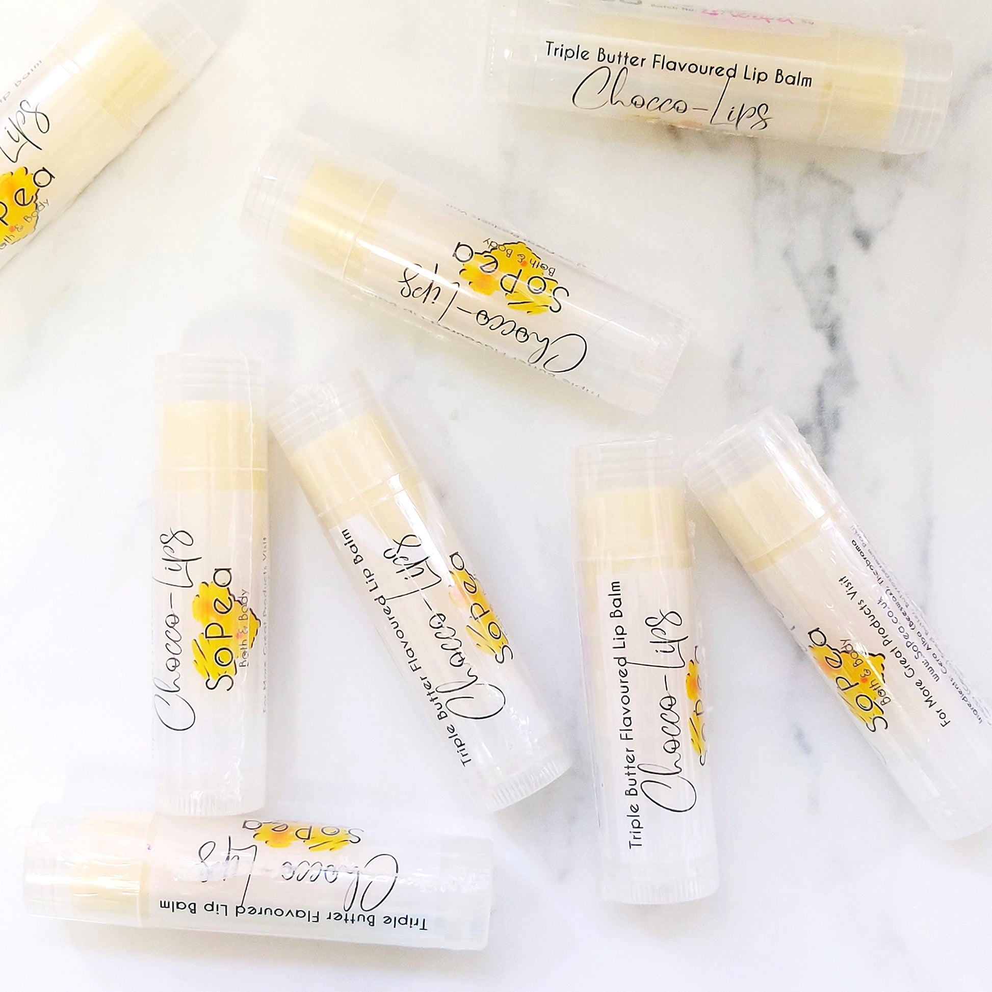 Flavoured lip balms