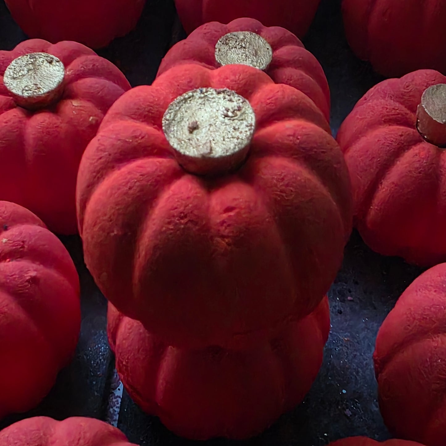 PUMPKIN SHELL BOMB, PUMPKIN SPICE LATTE SCENTED BATH BOMB