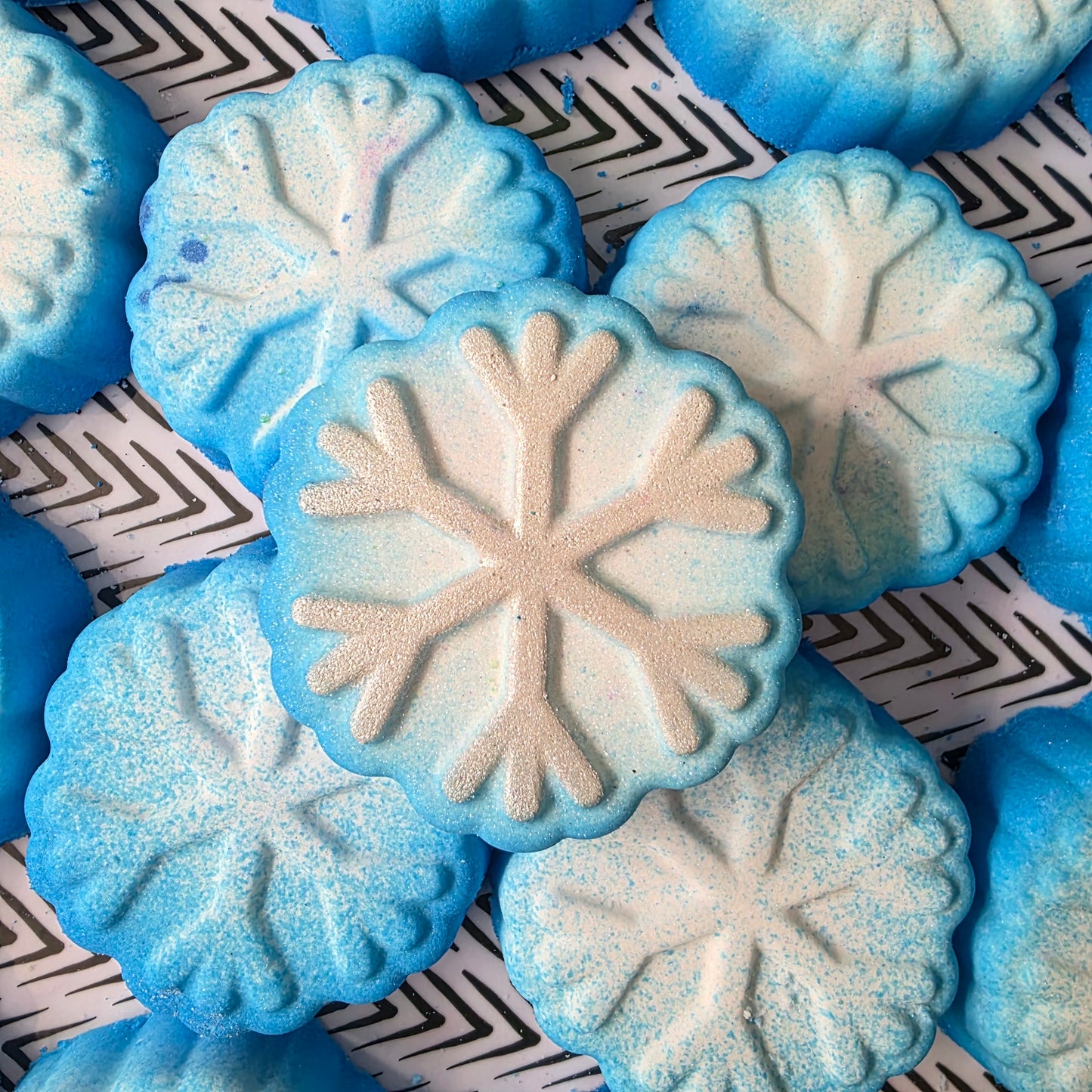 Ice Queen Snow Flake | Blueberry Muffin | Bath Bomb