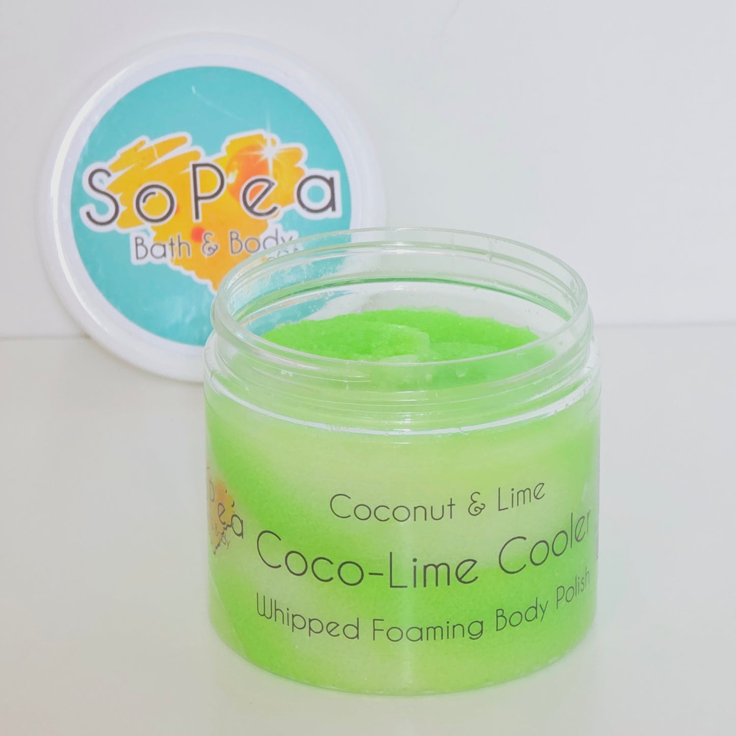 Coco-Lime Cooler, Whipped Foaming Sugar Body Polish
