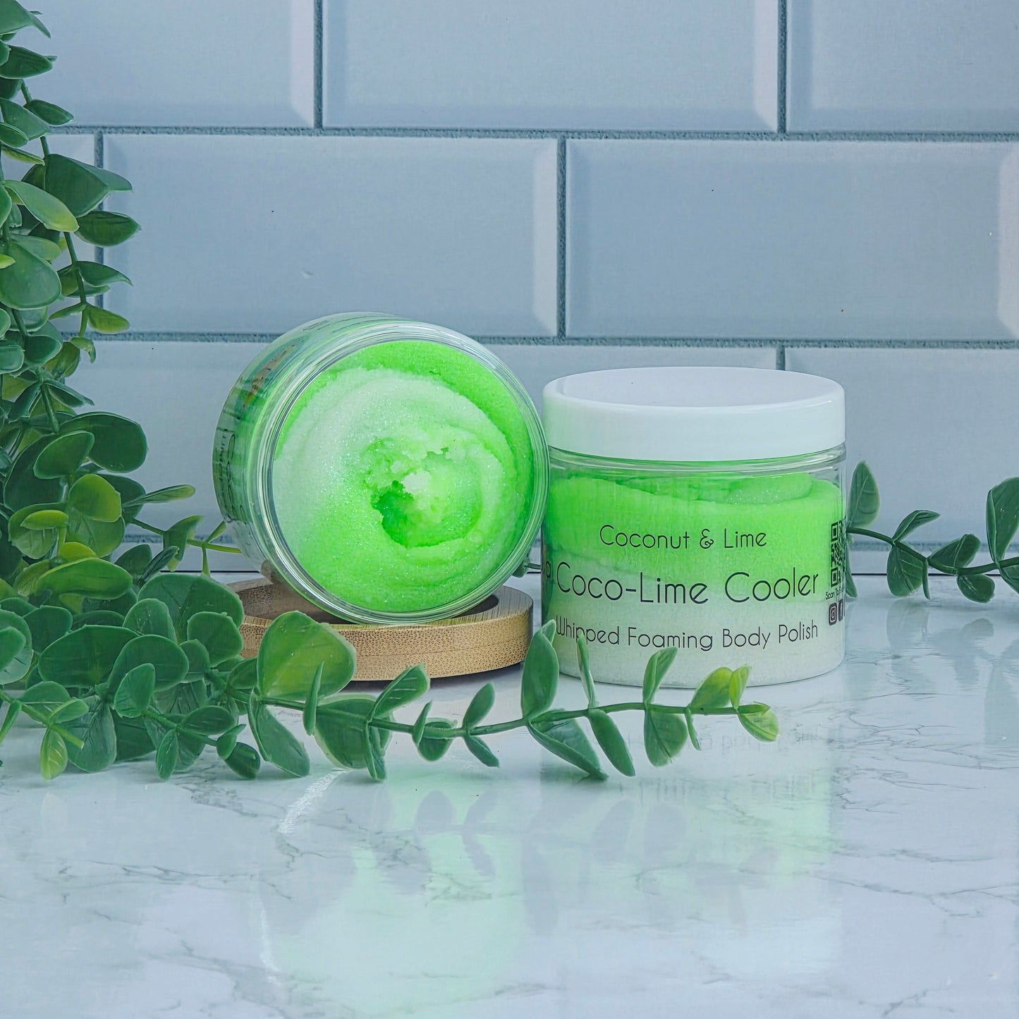 Coco-Lime Cooler, Whipped Foaming Sugar Body Polish