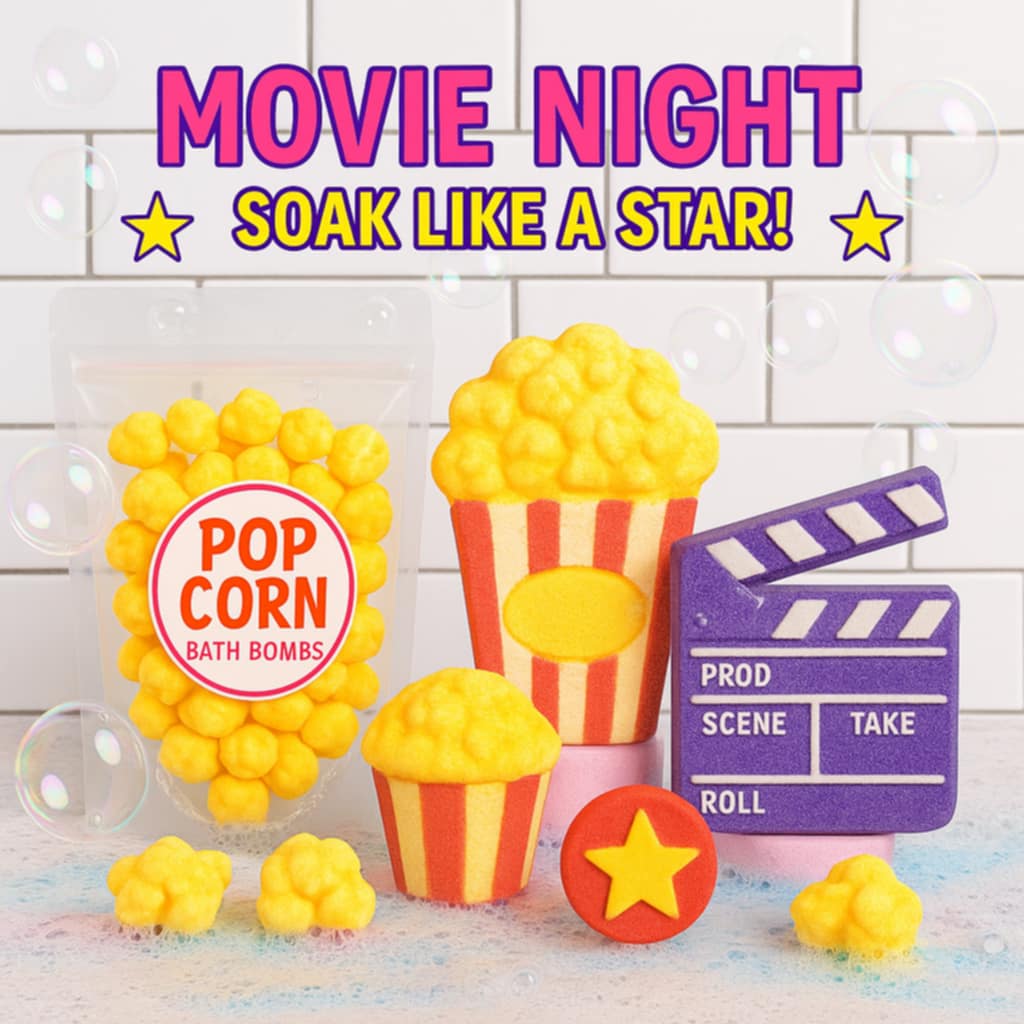 Movie Night Subbox! | an extra £5 off at checkout | August Postponed to September | SoPea Bath Treats Subscription Box
