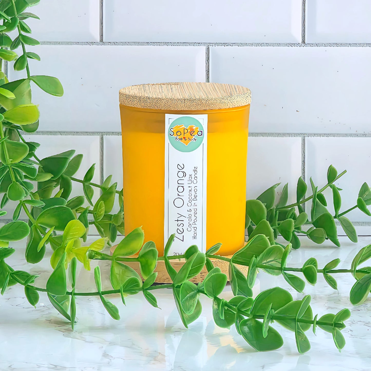 Zesty Orange | 20cl Canola & Coconut Wax Candle