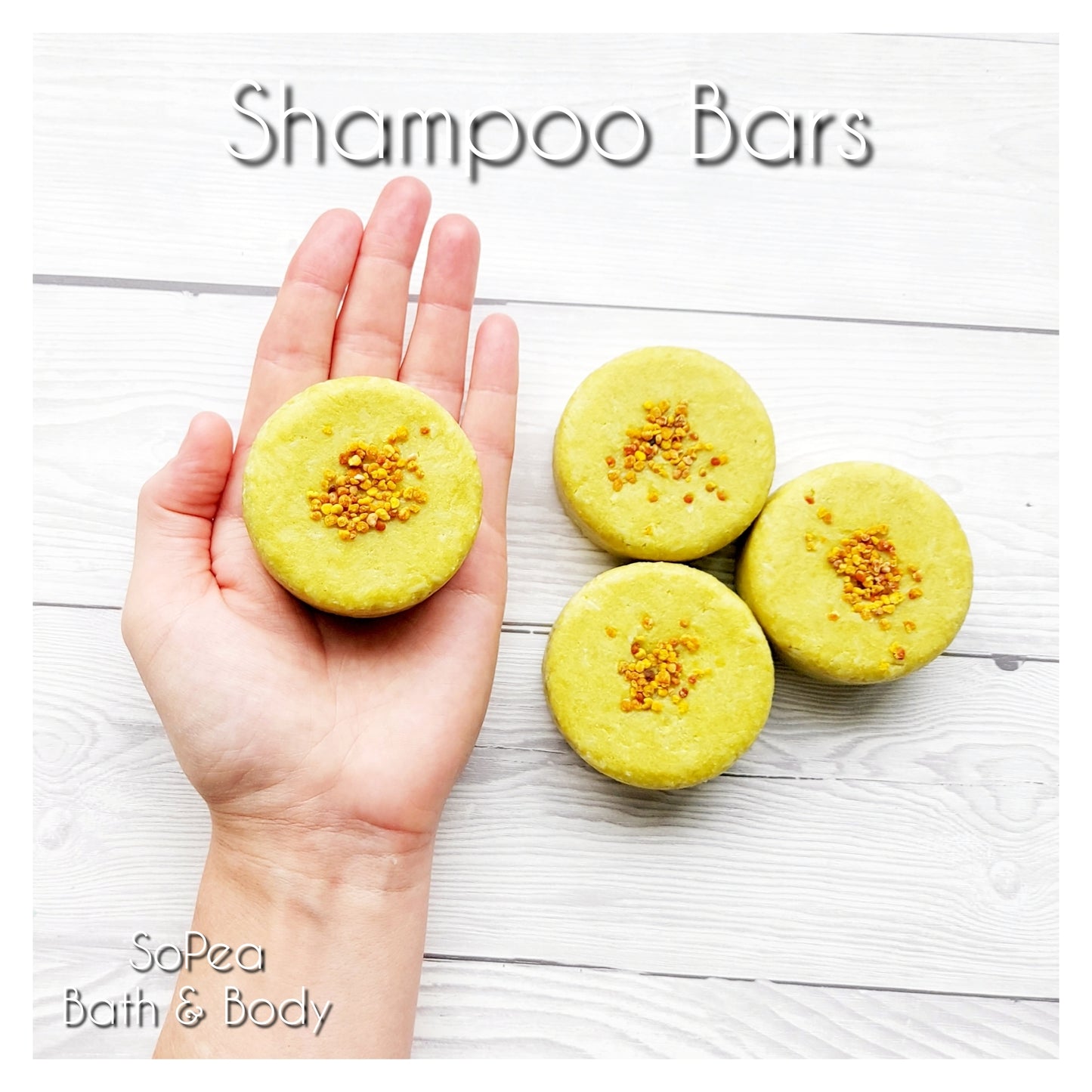 Busy Bee | Honey & Lemon Shampoo Bar