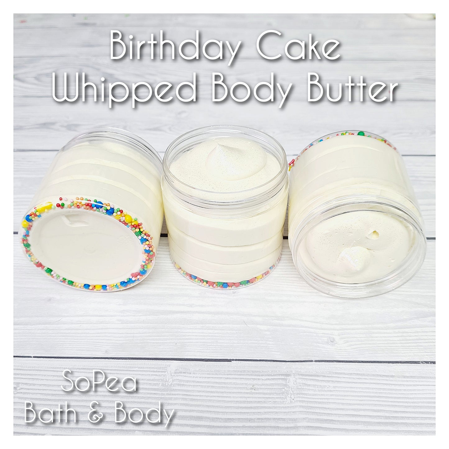 PRE ORDER | Birthday Cake | Whipped Body Butter