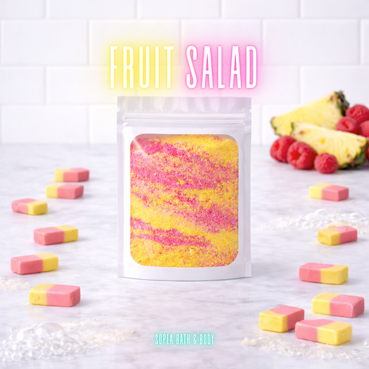 Fruit Salad Sweeties Scented | Bath Bomb Bath Dust