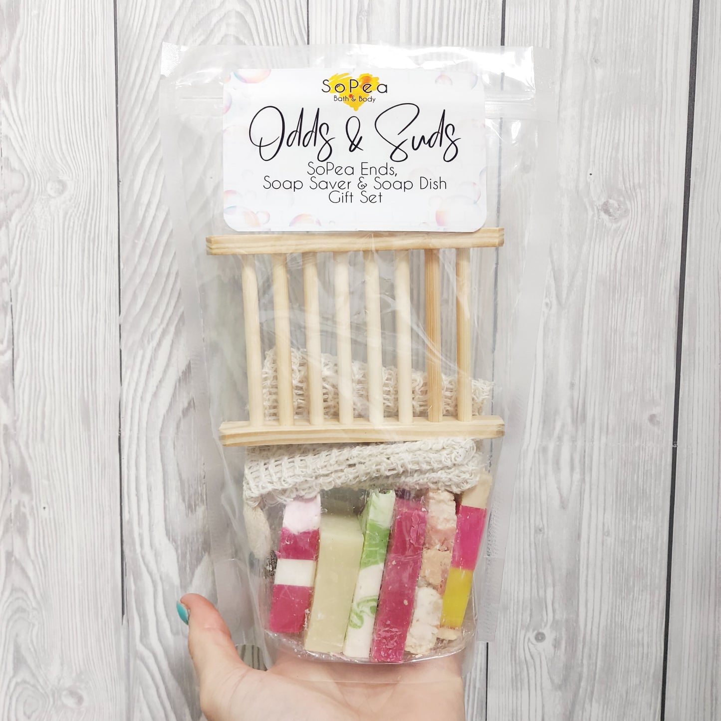 Odds N Suds Gift Set | Various Scented Mini Soap Bars | Soap Ends Gift Set