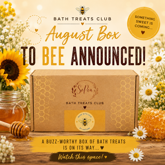 The Honey Harvest | August | SoPea Bath Treats Club Subscription Box