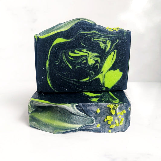 DETOX A Tea Tree & Activated Charcoal Handmade Artisan Bar Soap