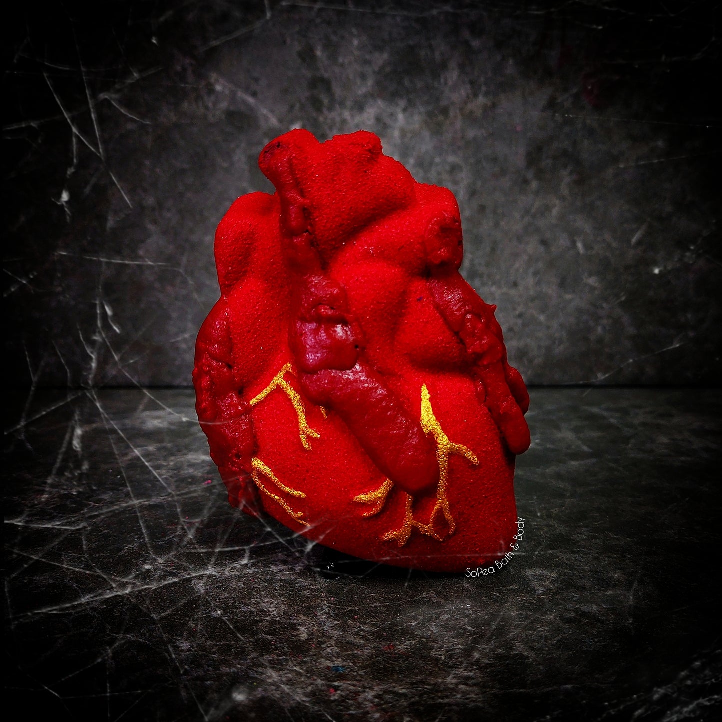 Bloody Heart Ache | Dark Cherry Fragrance | Bath Bomb