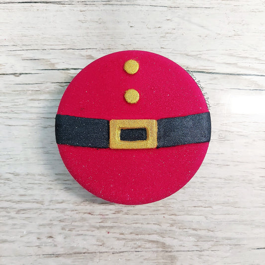 Naughty or Nice List Reveal Belly | Cherry Coke Scented | Bath Bomb