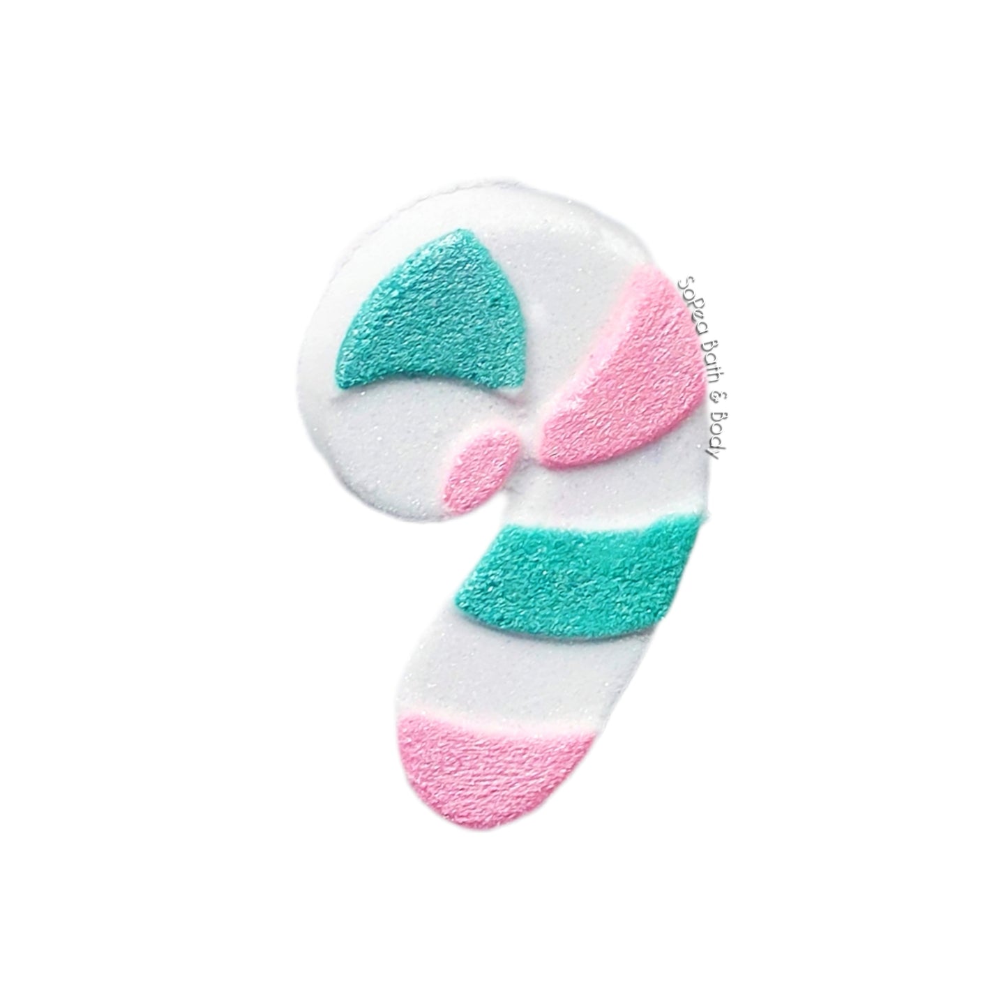 Peppermint Candy Cane | Candy Cane Scented | Bath Bomb