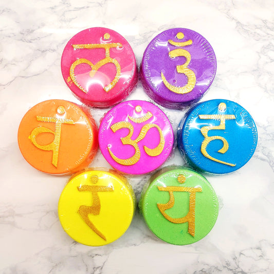 MINI Chakra Bath Bomb Set | Classic Sweeties Scented | Bath Bomb Set