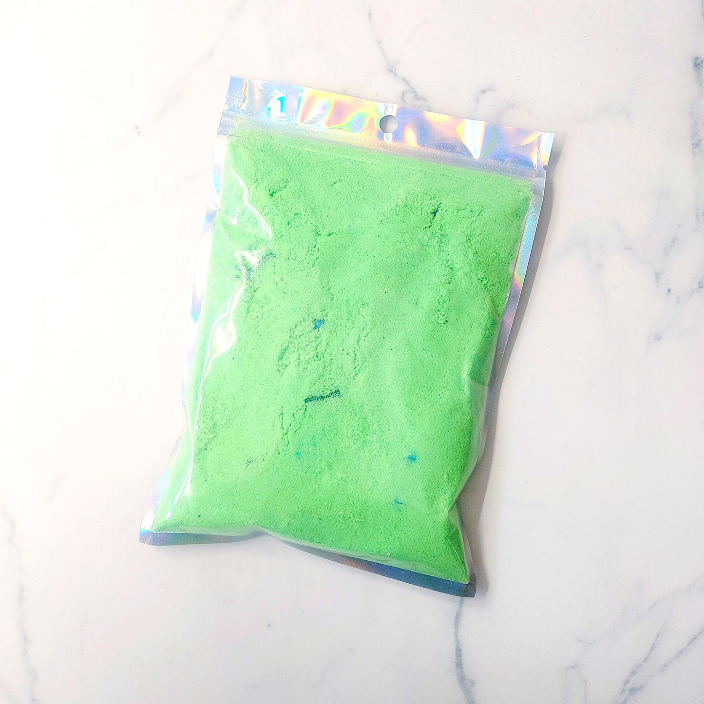 Yummy Bath Dust | Sour Apple & Pear Drops Scented | Bath Bomb Bath Dust