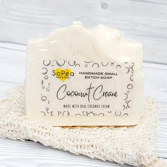 Coconut Cream | Handmade Artisan Bar Soap