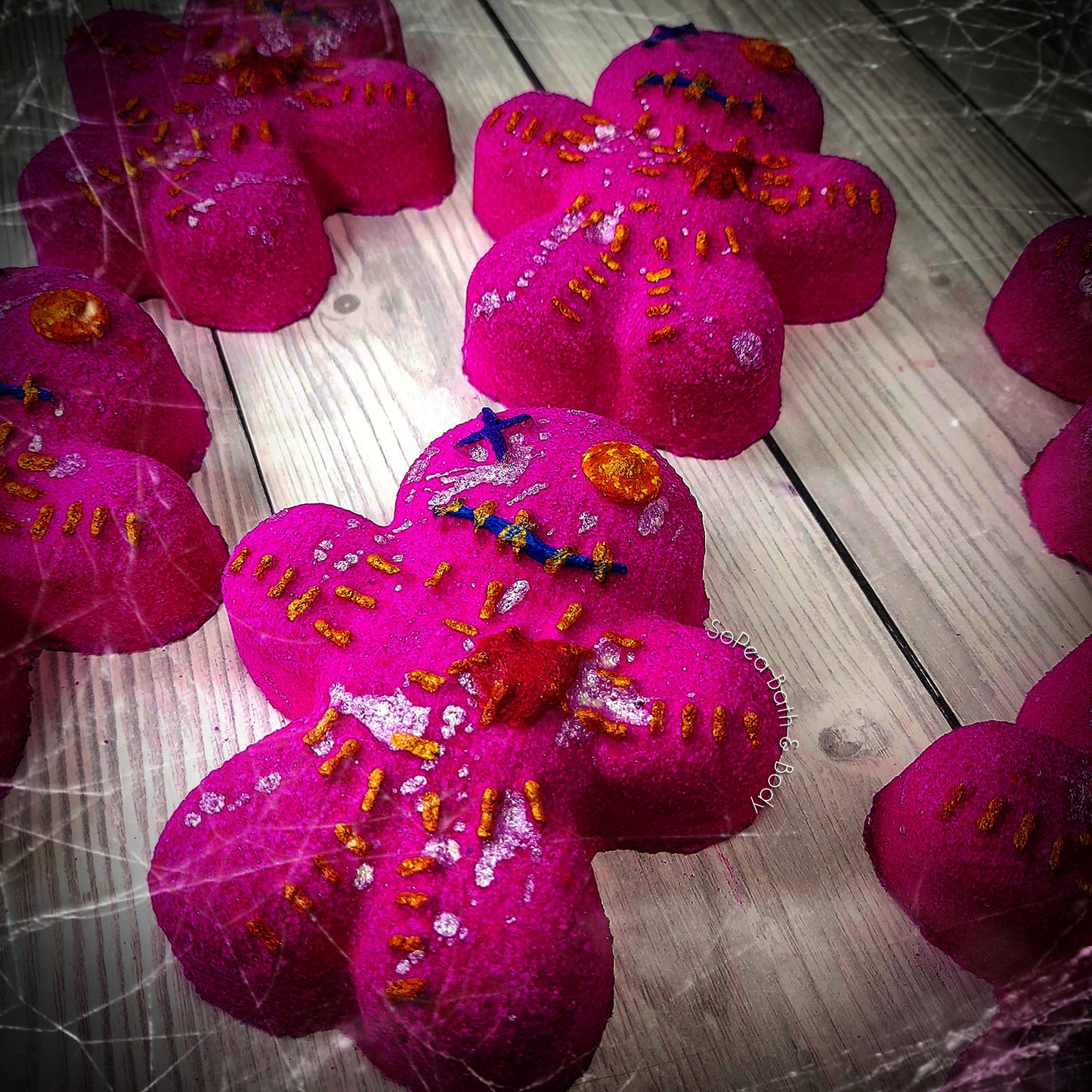 Voodoo Doll | Fizzy Cherry Sweets Scented | Bath Bomb