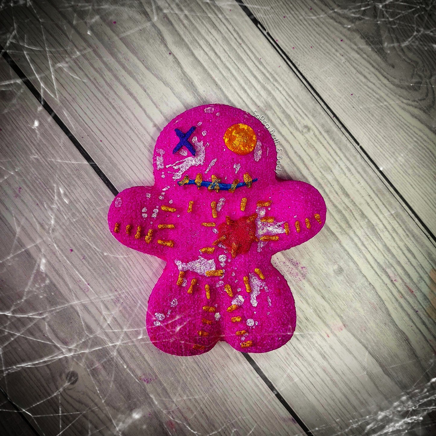 Voodoo Doll | Fizzy Cherry Sweets Scented | Bath Bomb