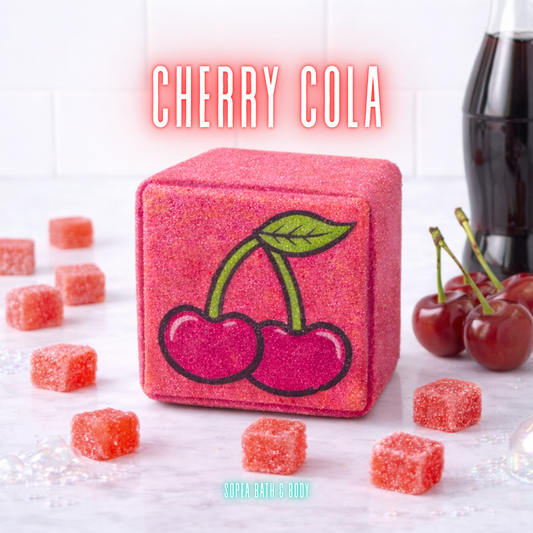 Cherry Cola Cubes | Bath Bomb