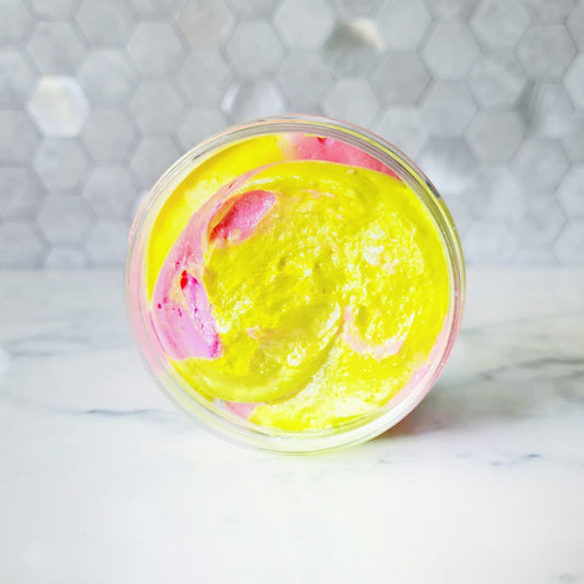 EXCLUSIVE LIMITED EDITION SoPea & Resin Jules Rhubarb & Custard | Whipped Body Butter
