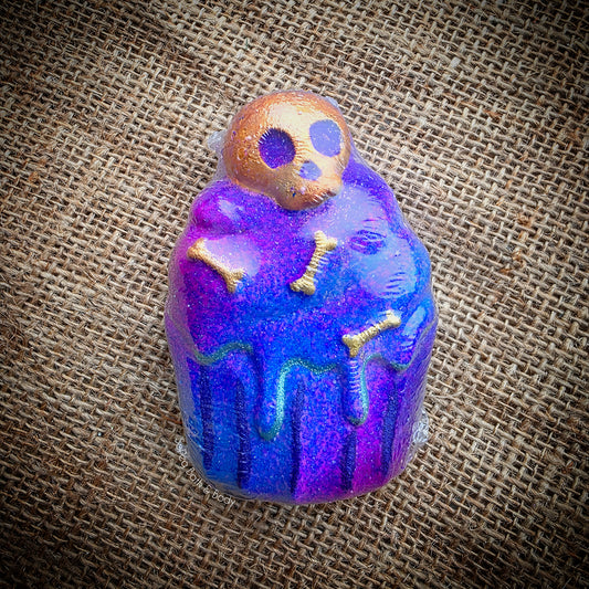 Spooky Cupcake | Sparkling Parma Violet | Bath Bomb