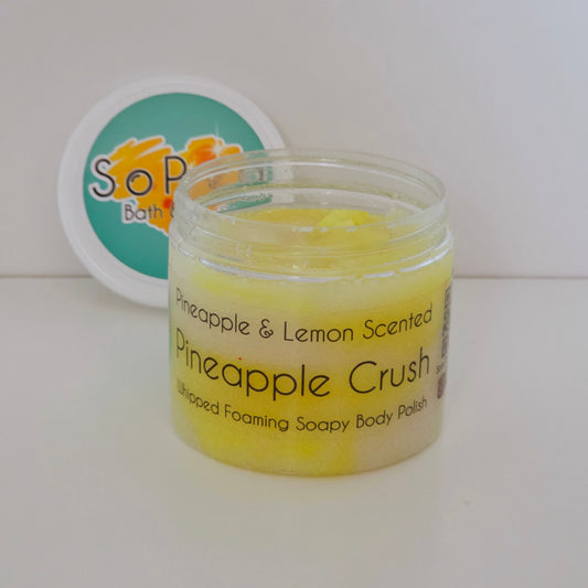 Pineapple Crush, Whipped Foaming Sugar Body Polish