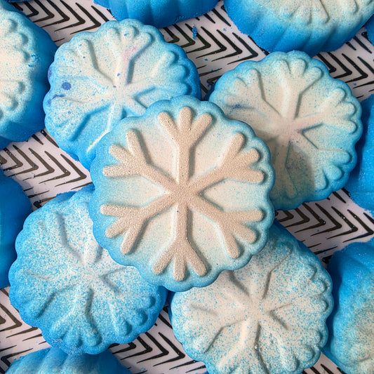 Ice Queen Snow Flake | Blueberry Muffin | Bath Bomb