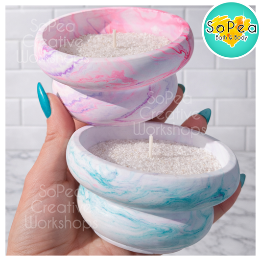 Eco Resin Candle Vessel Workshop | SoPea HQ | Workshop Wednesday | 22nd April