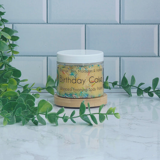 Birthday Cake, Whipped Foaming Sugar Body Polish