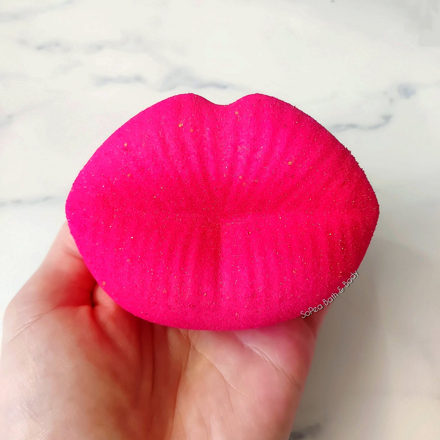 Kiss Me | Raspberry Prosecco Scented | Bath Bomb