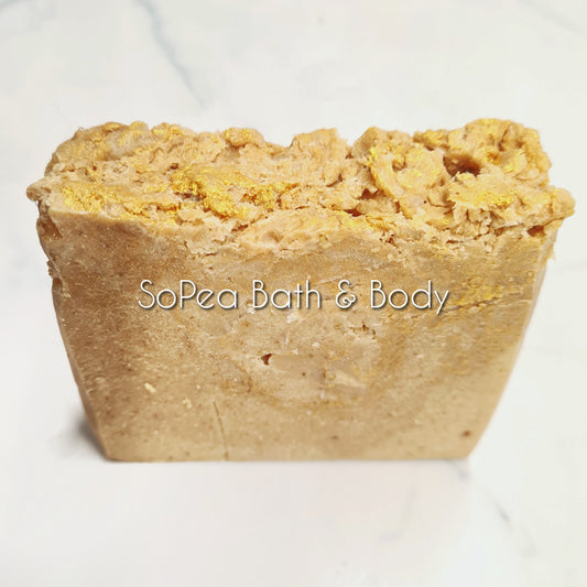 PRE ORDER | Honey Oaty Bar | Goats Milk, Oats & Honey | Handmad Bar Soap