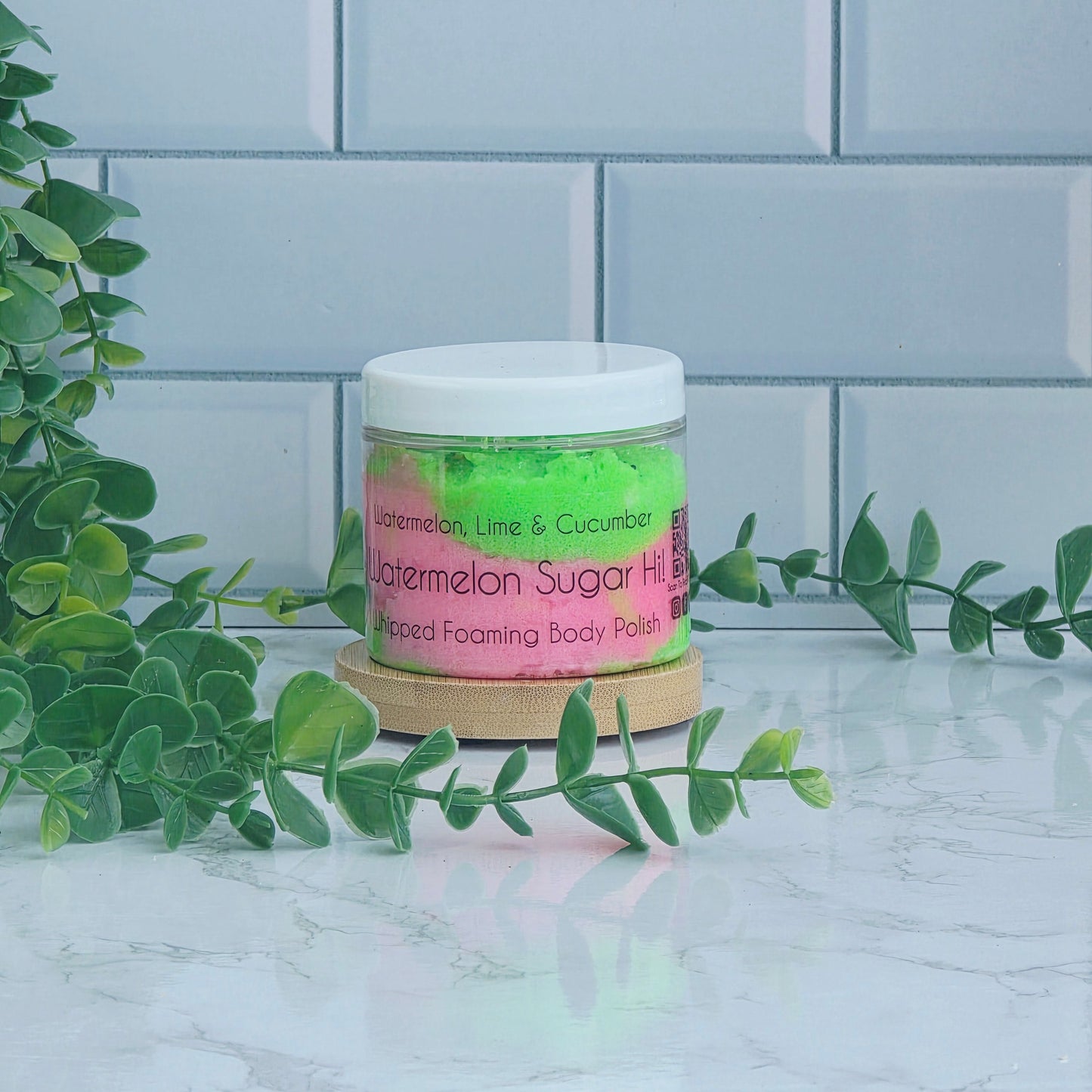 Watermelon Sugar Hi! | Watermelon, Lime & Cucumber | Whipped Foaming Sugar Body Polish