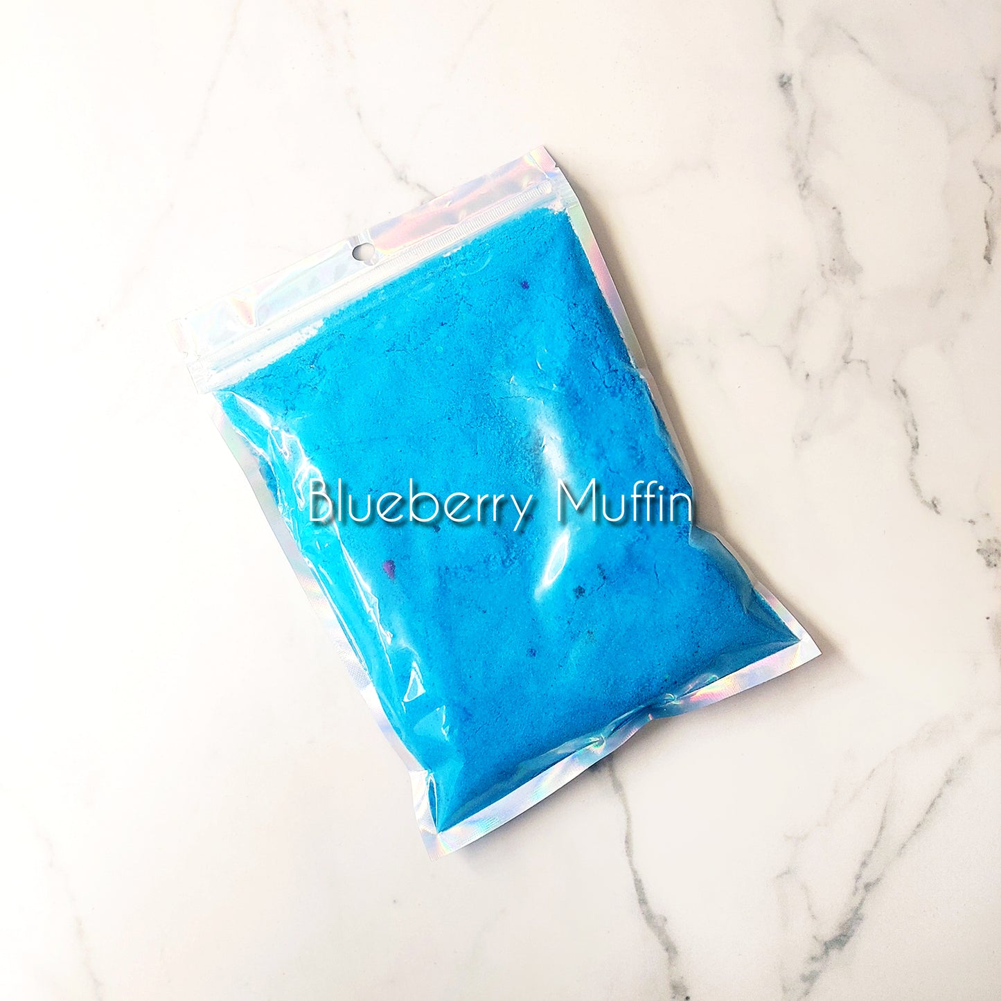 Yummy Bath Dust | Blueberry Muffin Scented | Bath Bomb Bath Dust