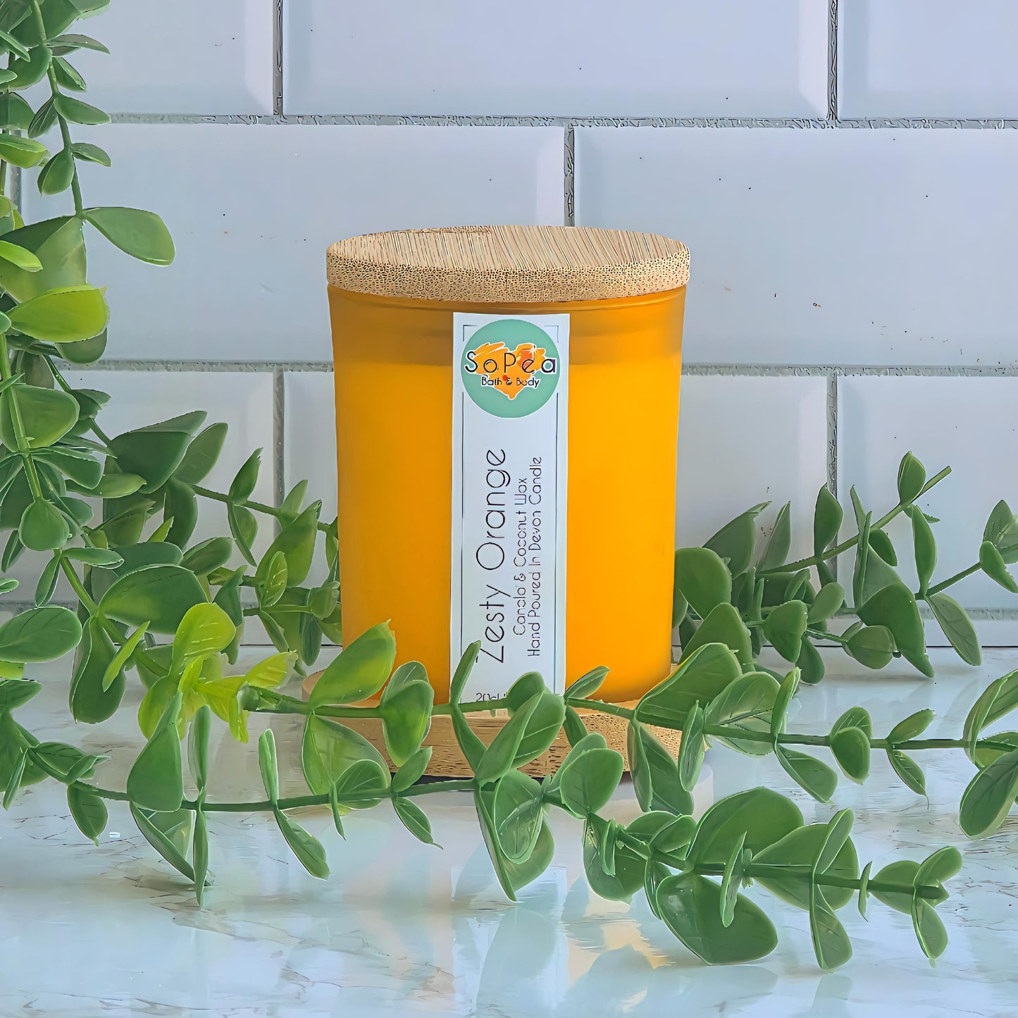 Zesty Orange | 20cl Canola & Coconut Wax Candle