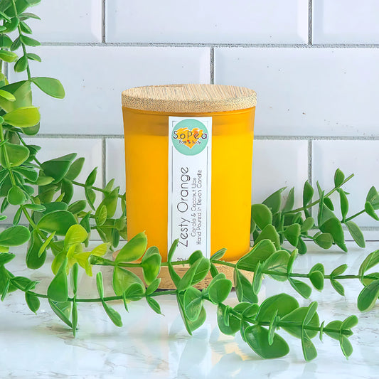 Zesty Orange | 20cl Canola & Coconut Wax Candle