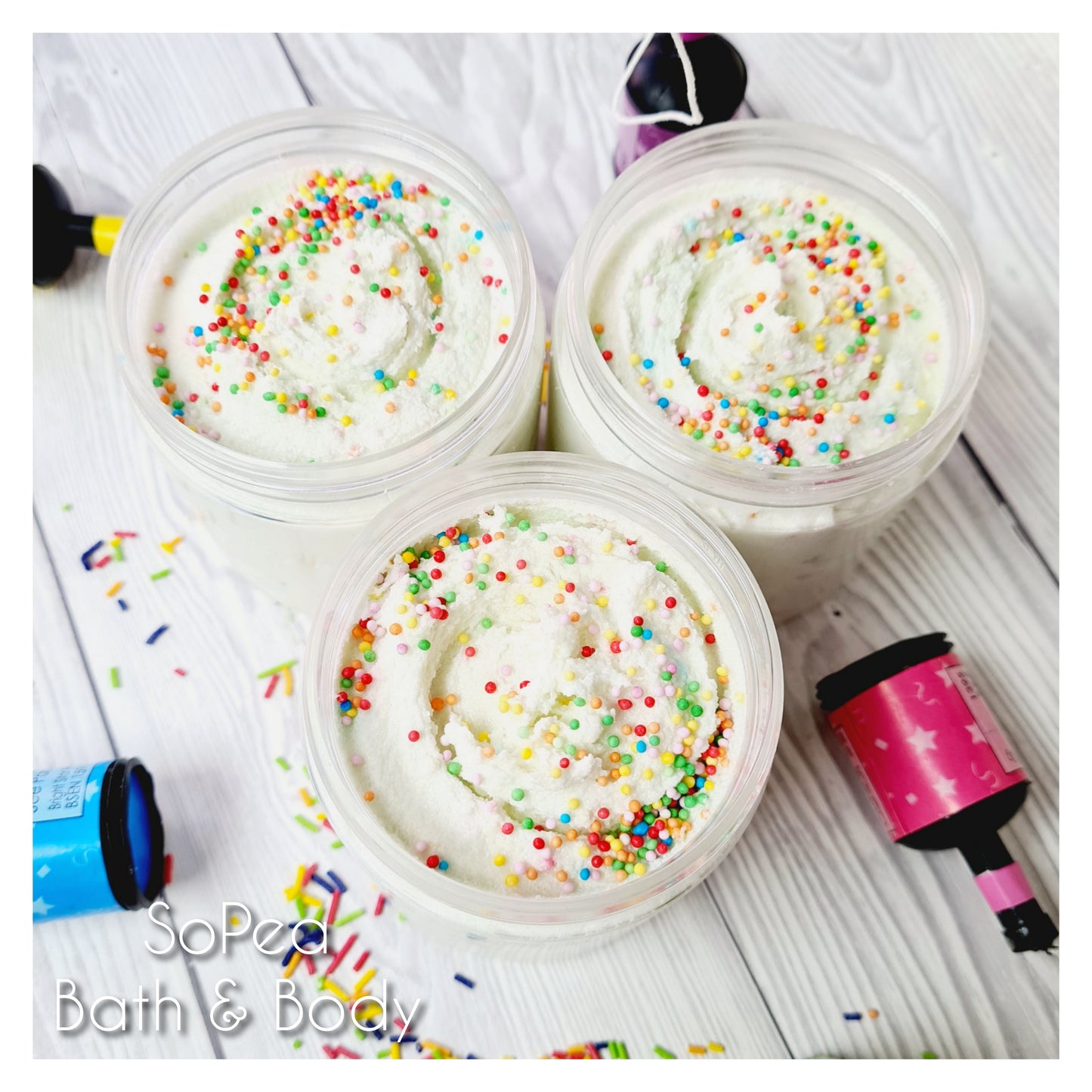 Birthday Cake, Whipped Foaming Sugar Body Polish