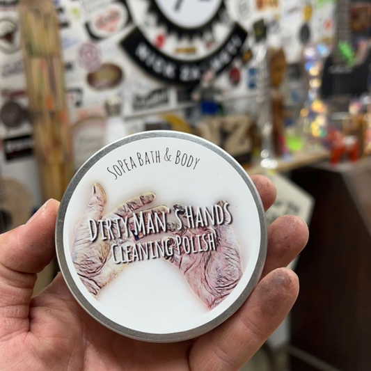 Dirty Man's Hands Cleaning Polish | Pocket Size 70g Tin - 1kg Bucket